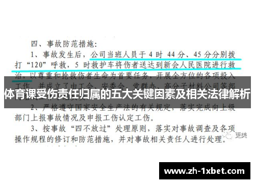 体育课受伤责任归属的五大关键因素及相关法律解析
