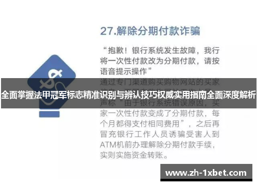 全面掌握法甲冠军标志精准识别与辨认技巧权威实用指南全面深度解析